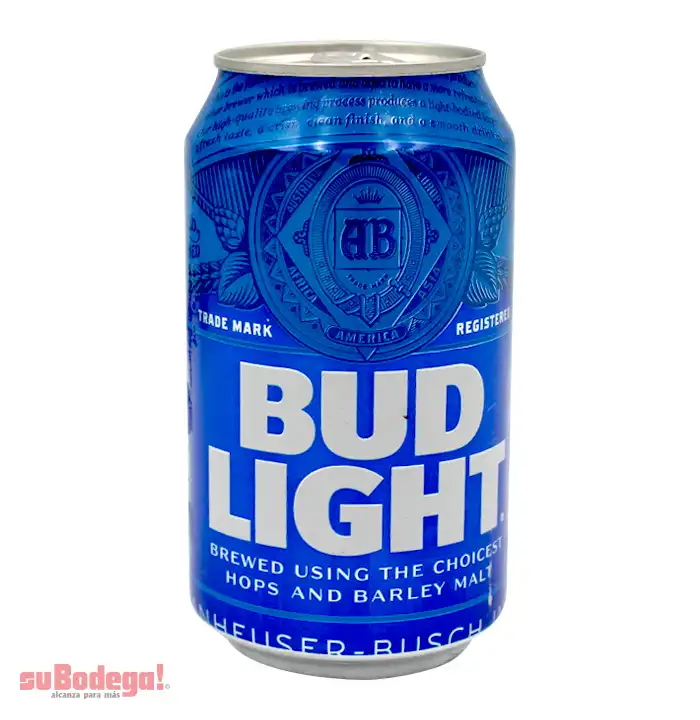 Cerveza Budlight Lata 355 ml.