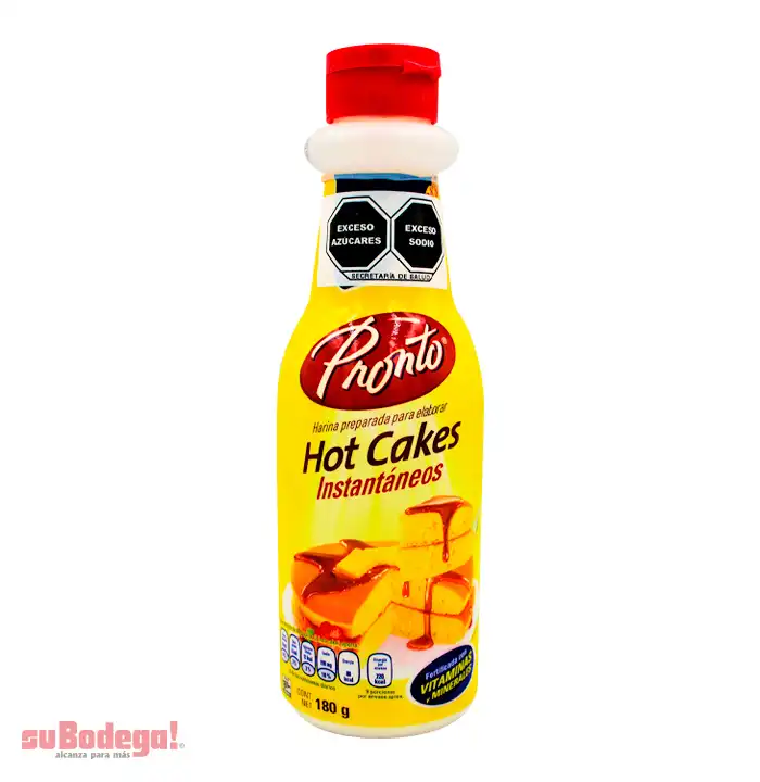 Harina para Hot Cakes Pronto Instantáneo 180 gr.