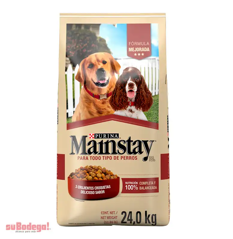 Mainstay Alimento Seco para perro, bulto 24 Kg