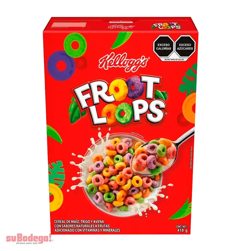 Cereal Kelloggs Froot Loops 410 gr.
