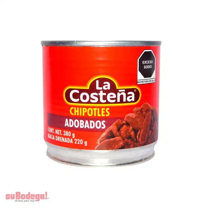 Chiles Chipotles La Costeña 380 gr.