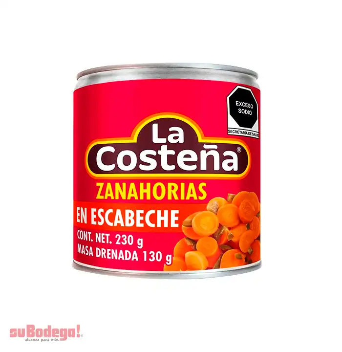 Zanahoria en Escabeche La Costeña 230 gr.