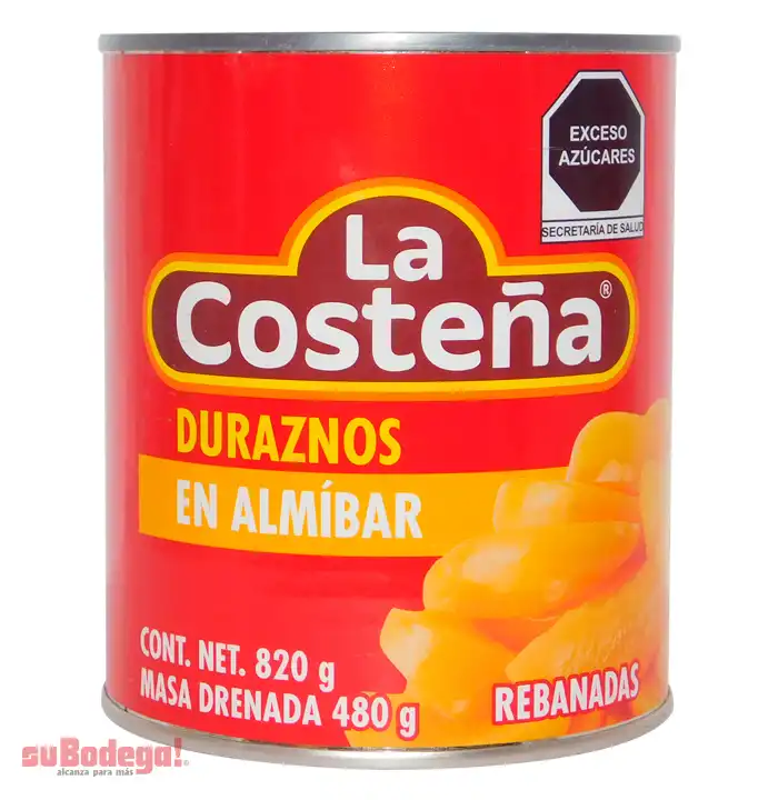 Durazno La Costeña Rebanado 800 gr.