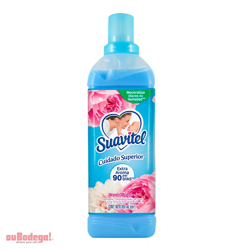 Suavizante Suavitel Primaveral Econopack 850 ml.