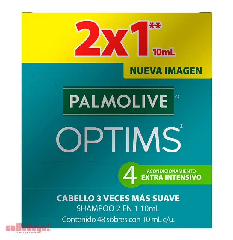 Shampoo Palmolive Optims Extra Intensivo 24/10 ml.