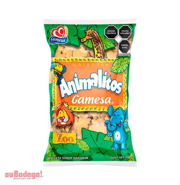 Galletas Gamesa Animalitos 500 gr.