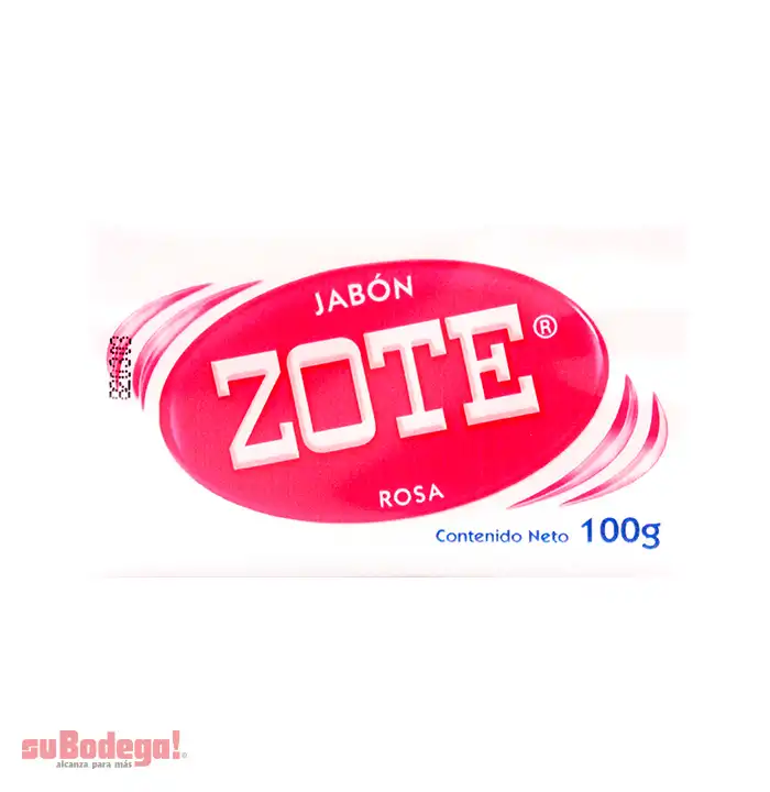 Jabón Zote Rosa 100 gr.