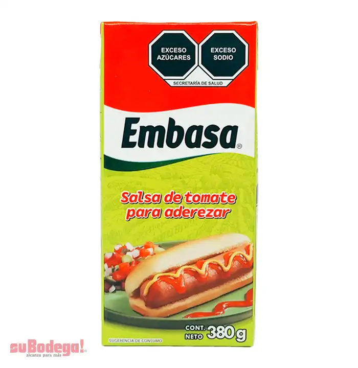 Salsa Cátsup Embasa 380 gr.