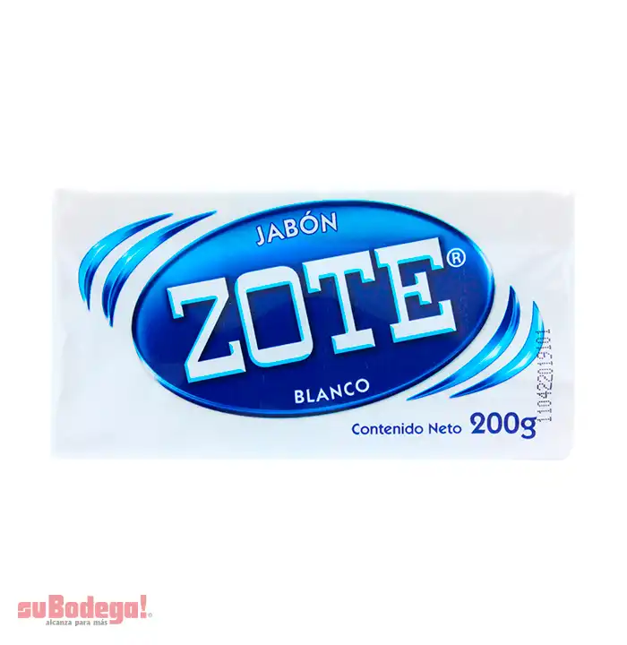 Jabón Zote Blanco 200 gr.