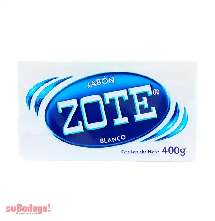 Jabón Zote Blanco 400 gr.