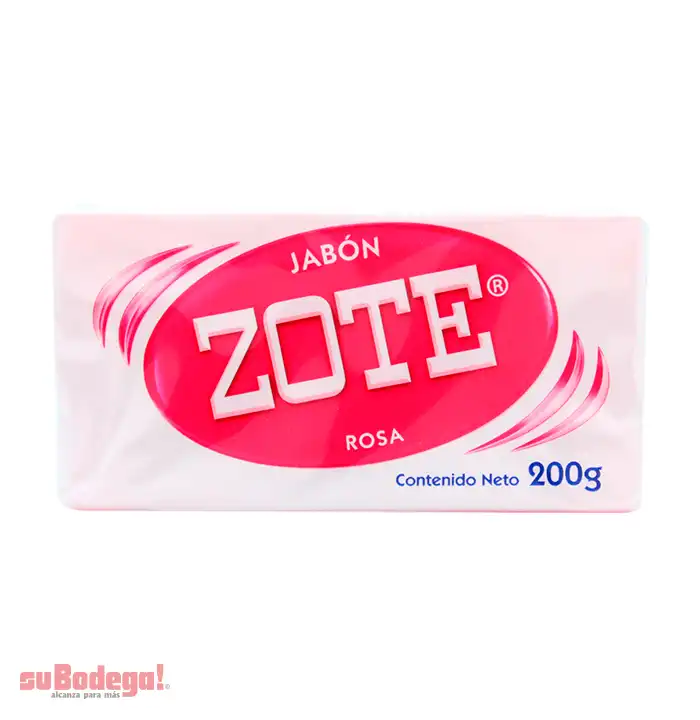 Jabón Zote Rosa 200 gr.