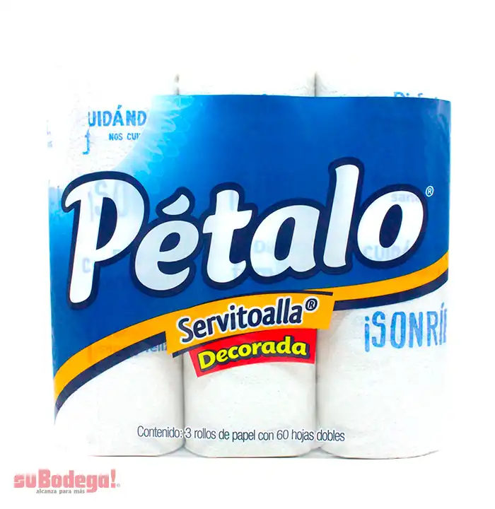 Servitoalla Pétalo Corte Regular 3 Rollos