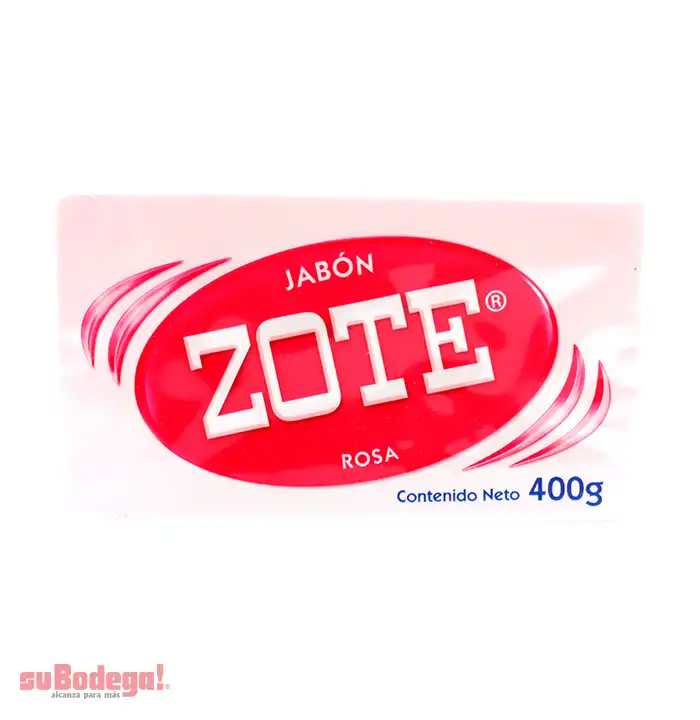 Jabón Zote Rosa 400 gr.