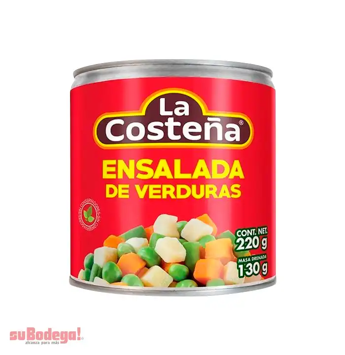 Ensalada de Verduras La Costeña 220 gr.