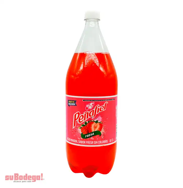 Refresco Peñafiel Fresa Pet 2 lt.