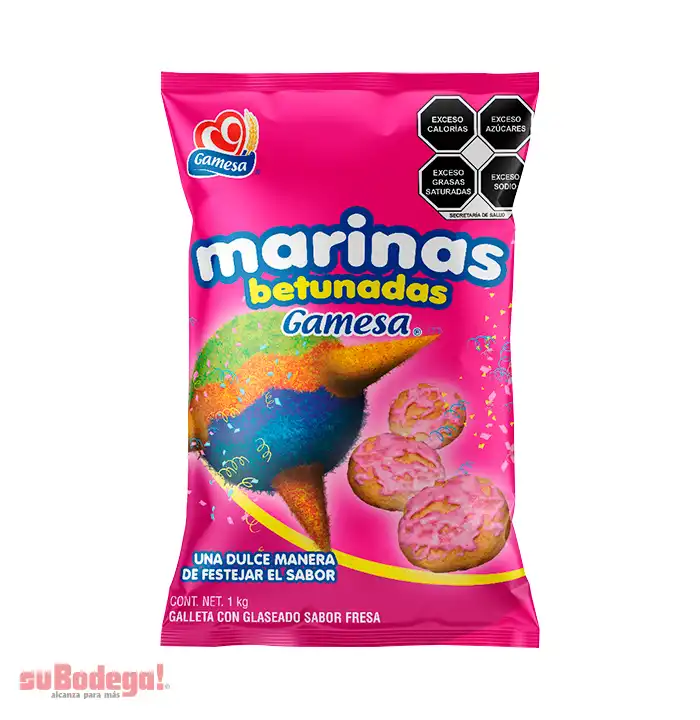 Galletas Gamesa Marinas Betunadas 1 kg.