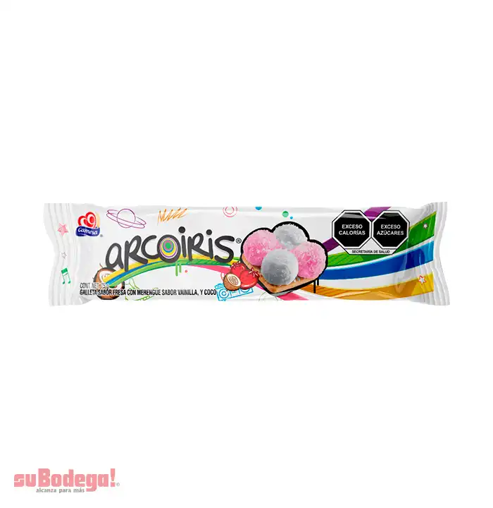 Galletas Gamesa Merengue Arcoiris 75 gr.