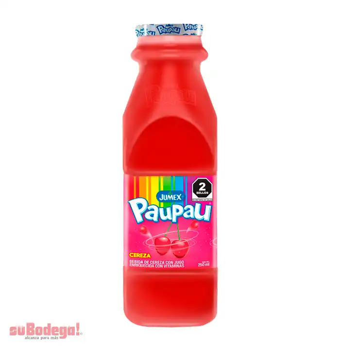 Bebida Pau Pau Cereza 250 ml.