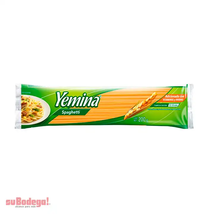 Pasta Yemina Spaghetti 200 gr.