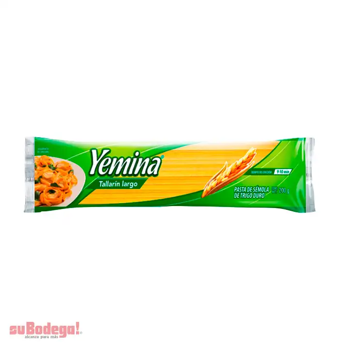 Pasta Yemina Tallarín Largo 200 gr.