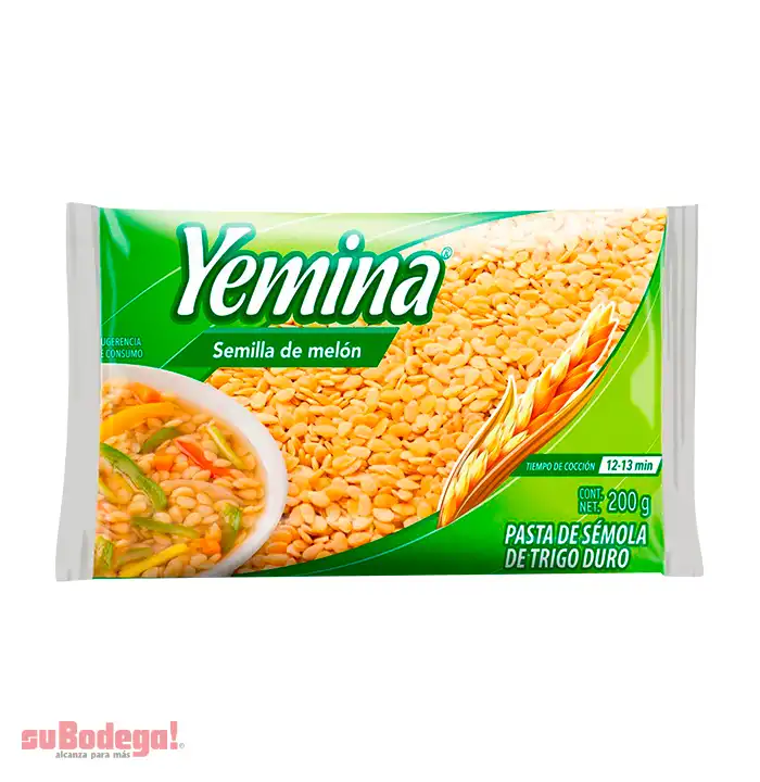 Pasta Yemina Semilla de Melón 200 gr.