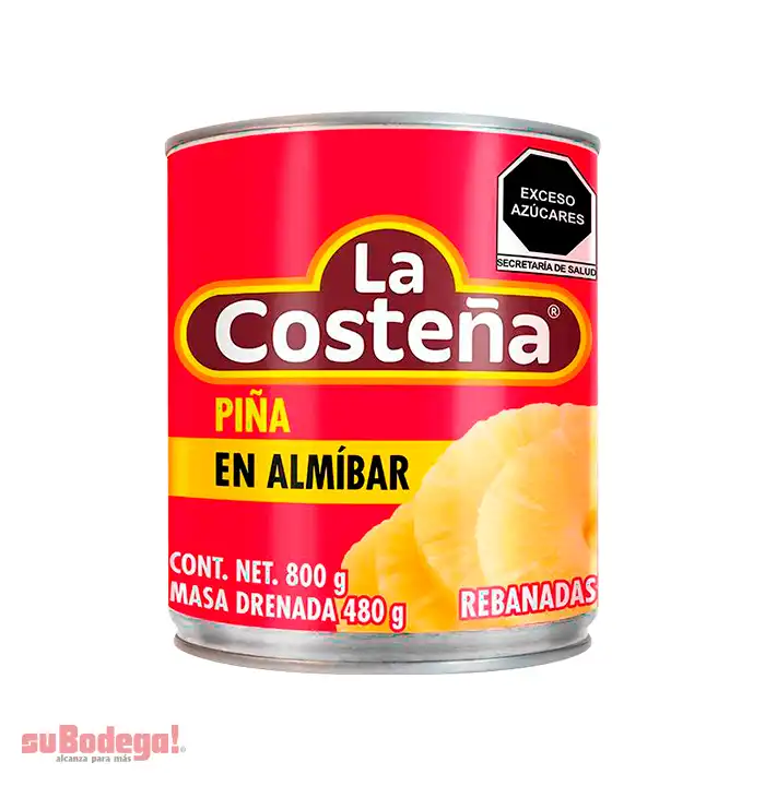 Piña La Costeña Rebanada 800 gr.