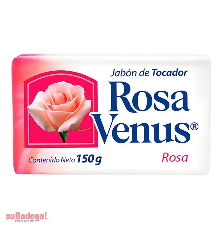 Jabón de Tocador Rosa Venus Rosa 150 gr.