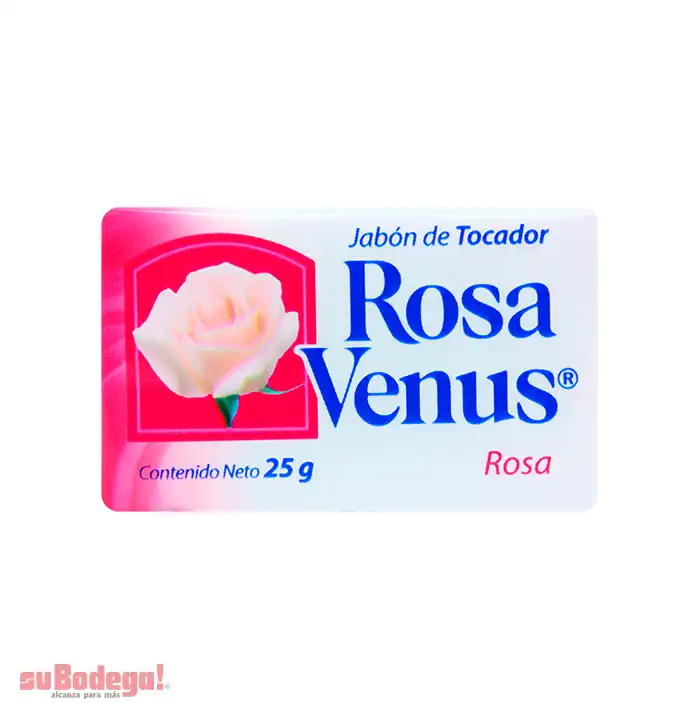 Jabón de Tocador Rosa Venus Rosa 25 gr.
