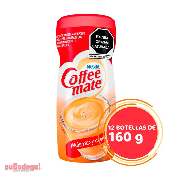 Sustituto de Crema Coffee Mate 160 gr.