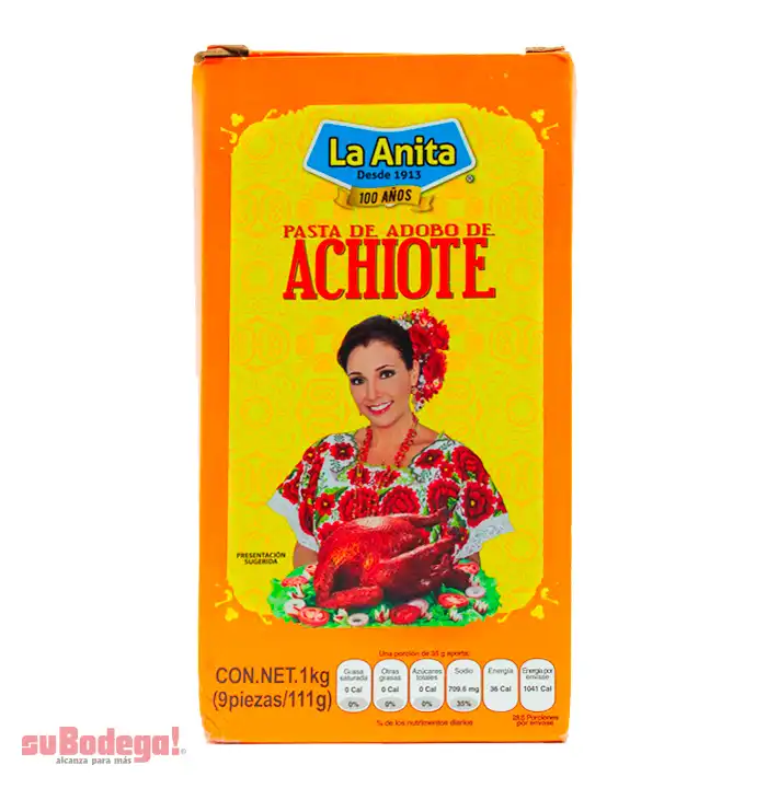 Adobo Achiote La Anita 1 kg.