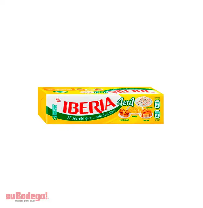 Margarina Iberia sin Sal 90 gr.