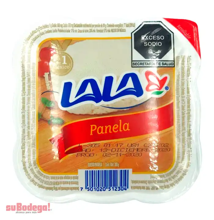 Queso Panela Lala 200 gr.