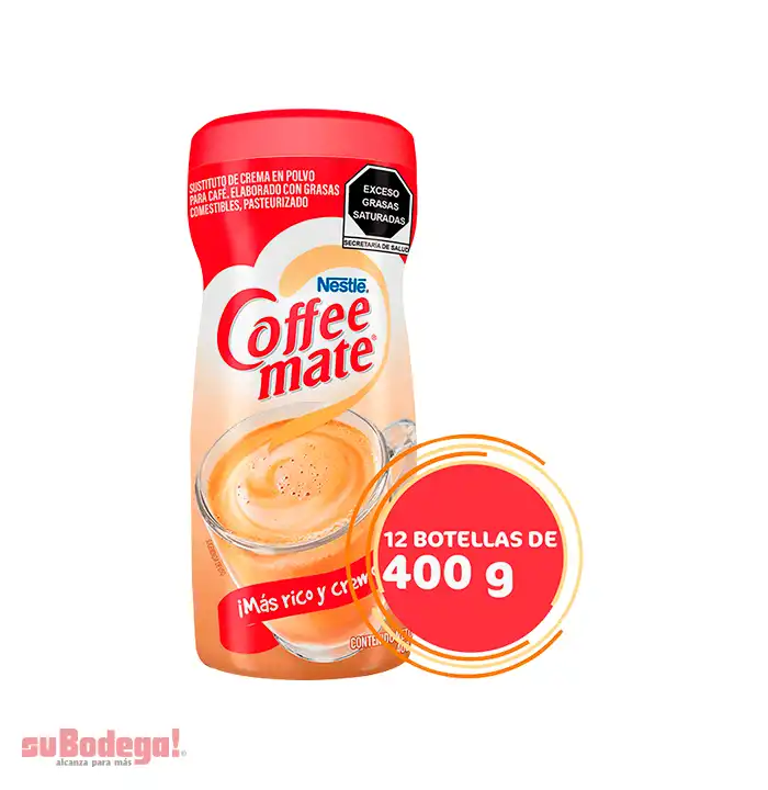 Sustituto de Crema Coffee Mate 400 gr.