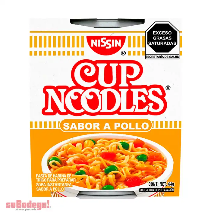 Sopa Nissin Pollo 64 gr.