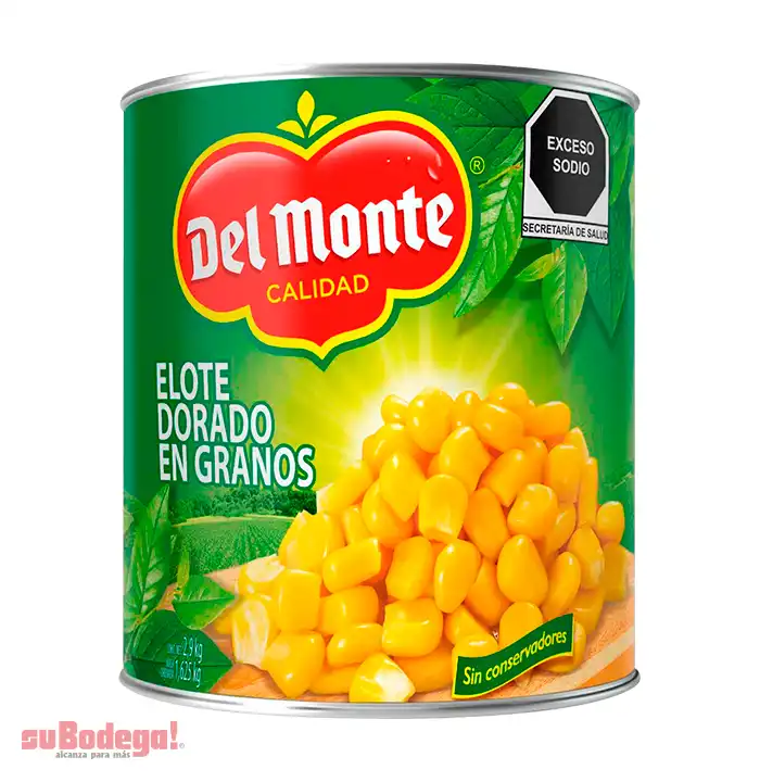 Elote Entero Del Monte 2.9 kg.