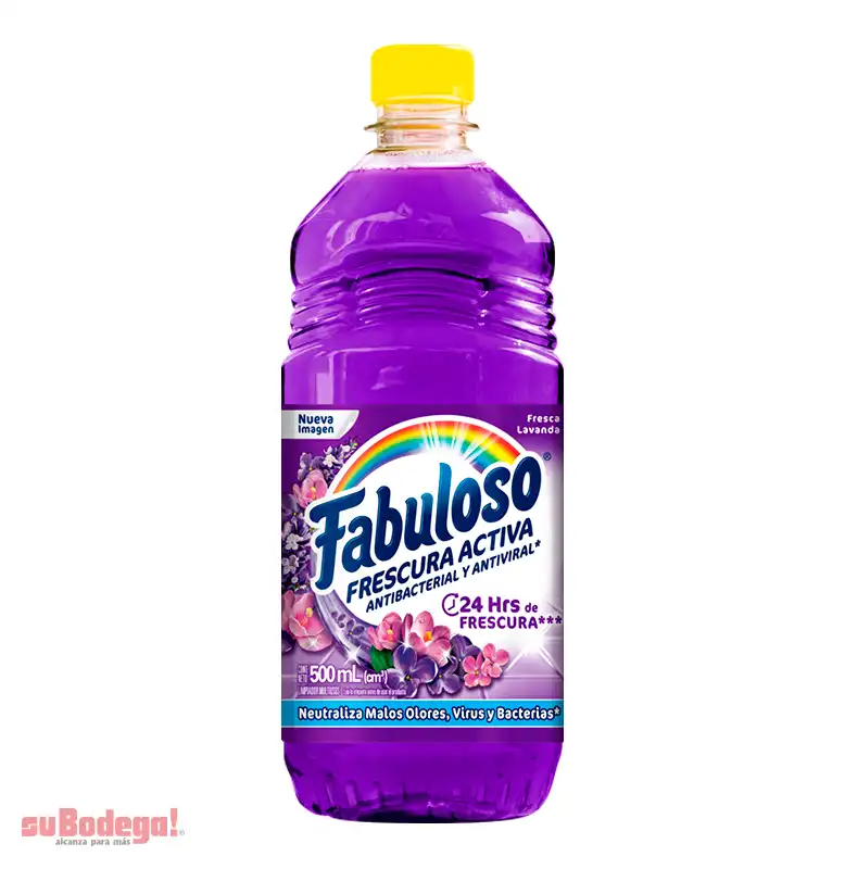 Limpiador Fabuloso Lavanda 500 ml.