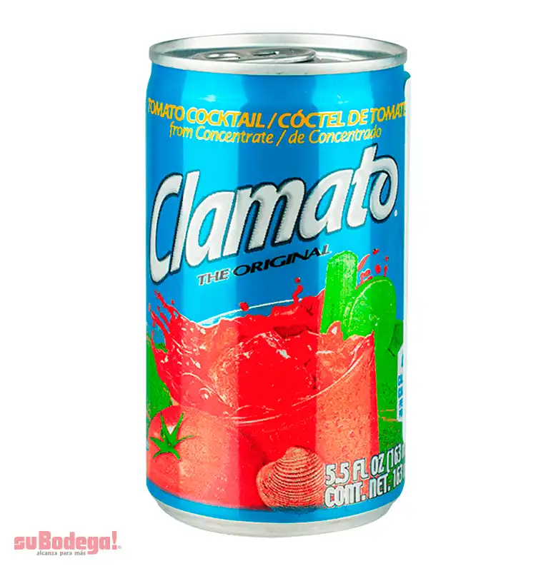 Jugo Clamato Lata 163 ml.