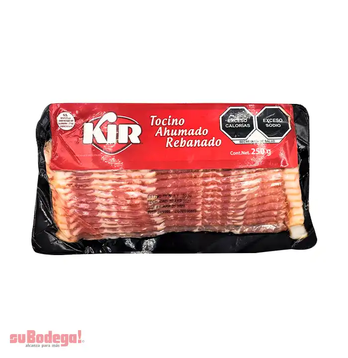 Tocino Ahumado Kir 250 gr.