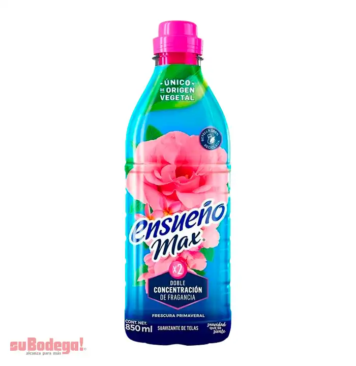 Suavizante Ensueño Max Frescura Primaveral 850 ml.