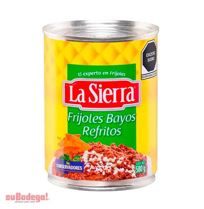 Frijol Bayo Refrito La Sierra 580 gr.