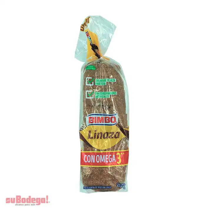 Pan Bimbo Multigrano Linaza 540 gr.