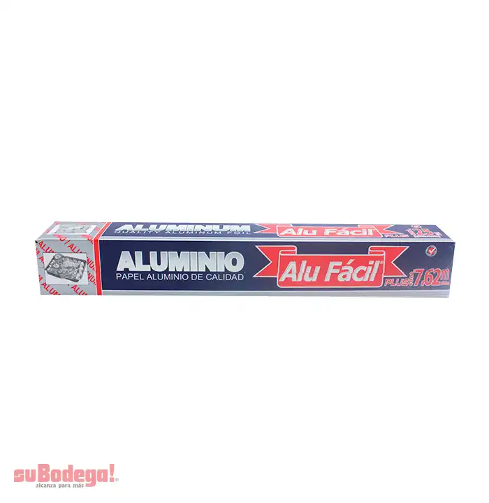 Papel Aluminio Alufácil 7.62mt X 30cm