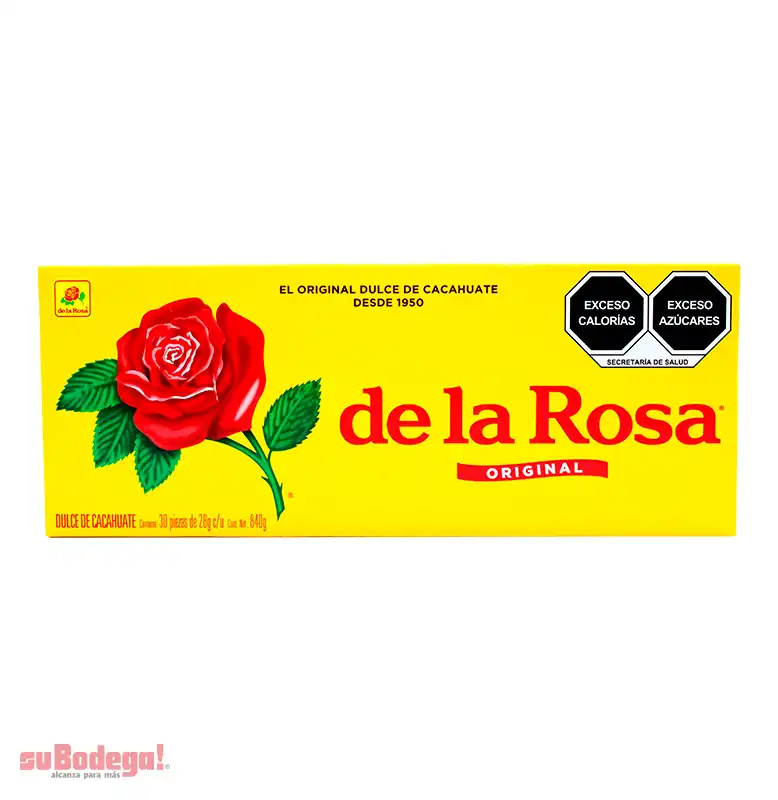 Mazapán De la Rosa Grande 30 pz.