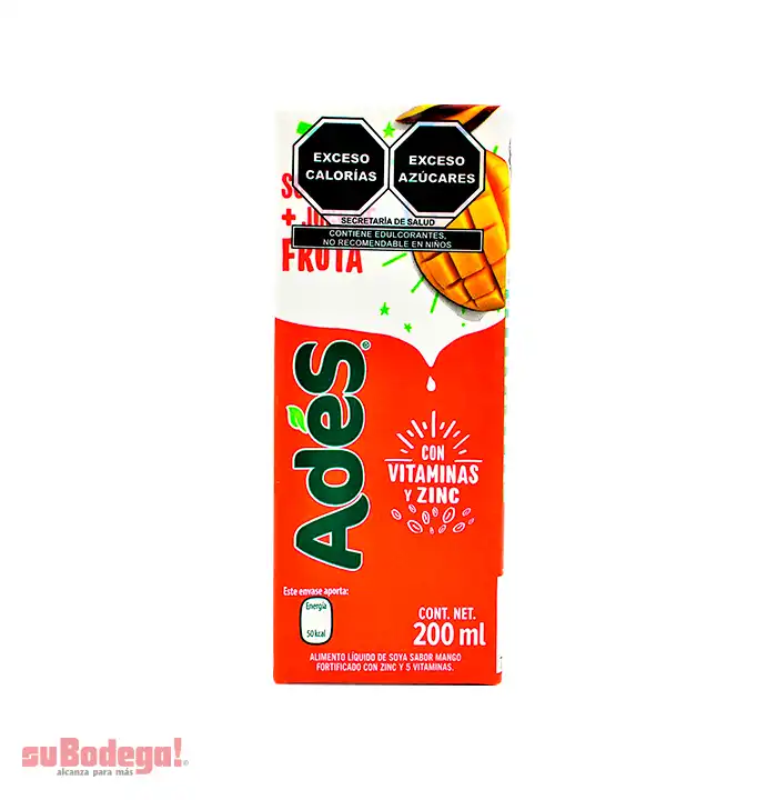 Jugo Ades Mango Minibrik 200 ml.
