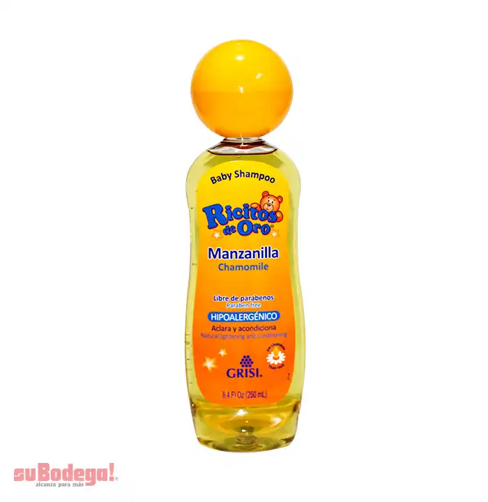 Shampoo Grisi Ricitos de Oro 250 ml.
