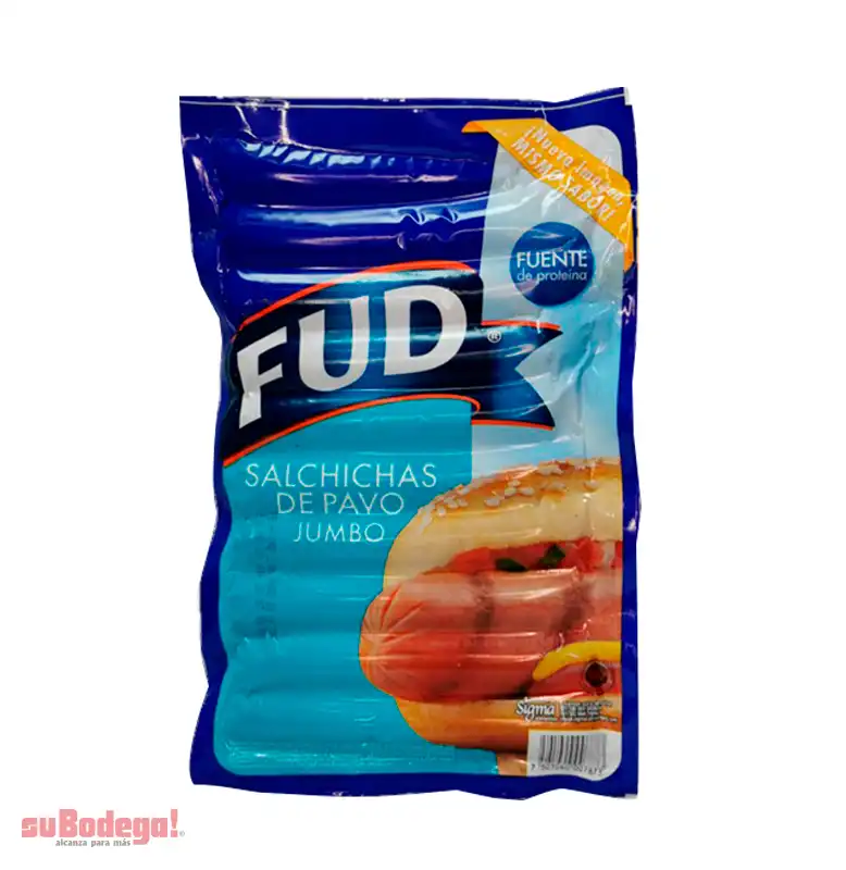 Salchicha de Pavo Fud Jumbo kg.