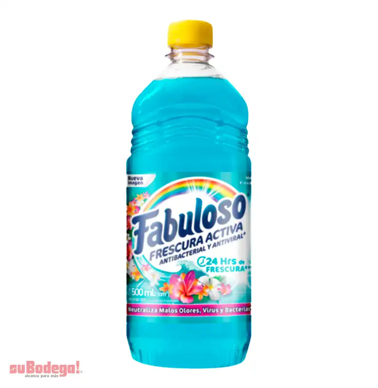 Limpiador Fabuloso Mar Fresco 500 ml.