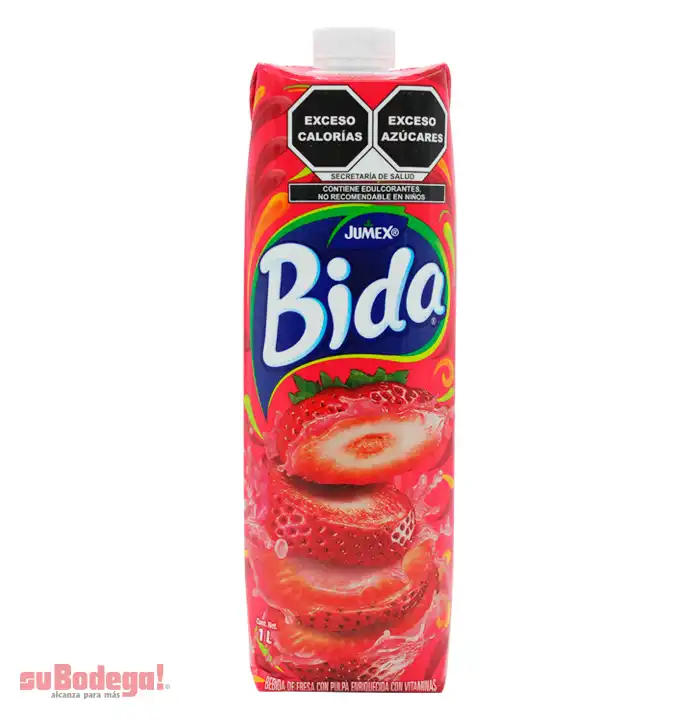 Bebida Bida Fresa 1 lt.