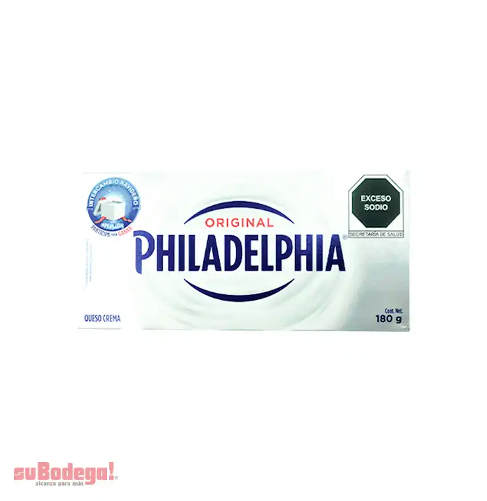 Queso Crema Philadelphia 180 gr.