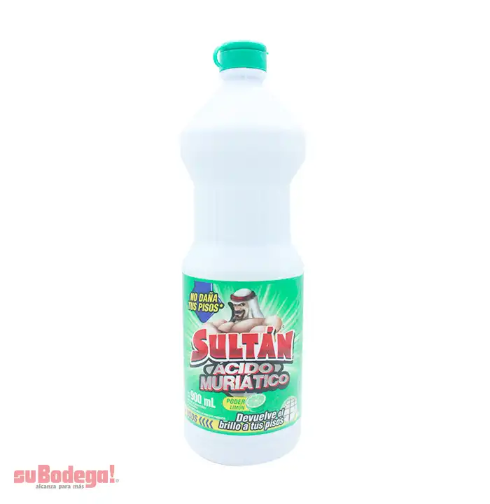 Ácido Muriático Sultán Limón 900 ml.